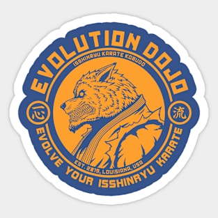 Evolution Dojo Alpha Launch Sticker